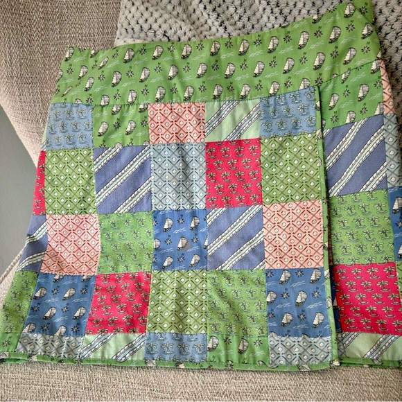 Vineyard Vines Dresses & Skirts - Vineyard Vines Colorful Patchwork A-Line Skirt